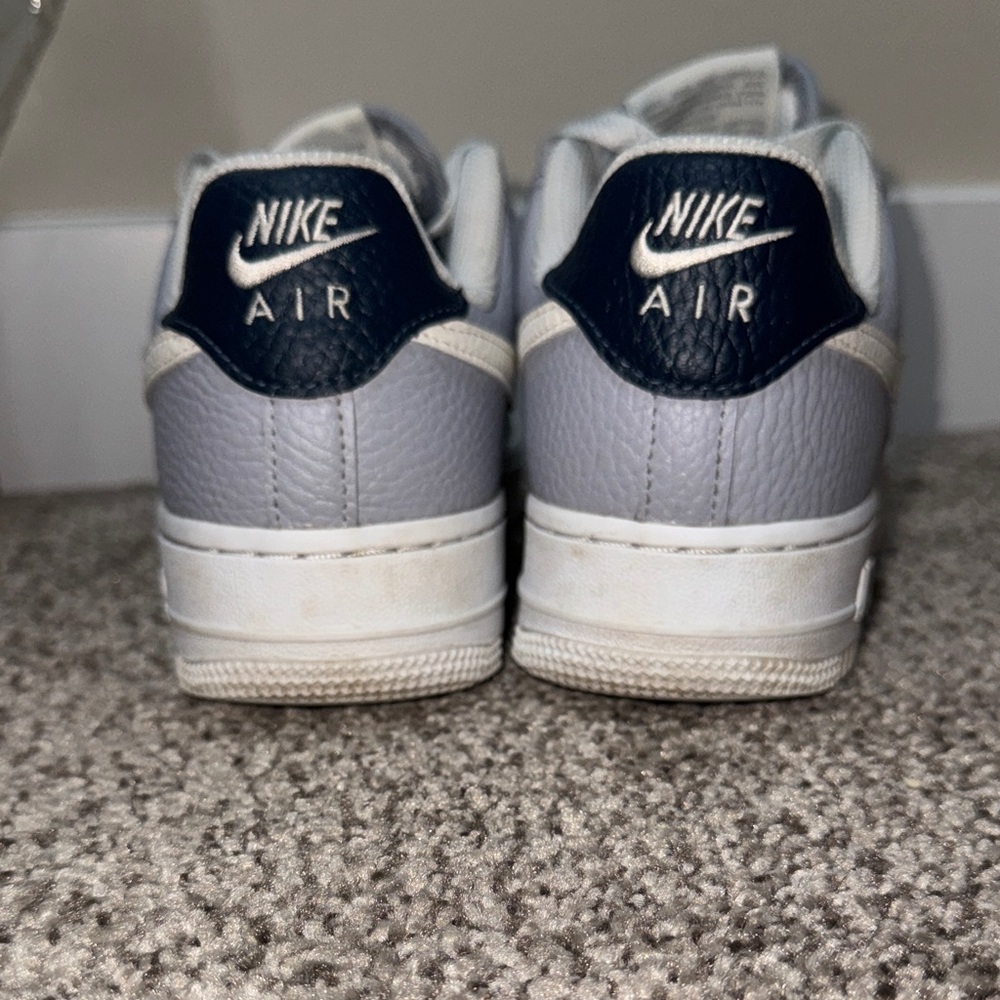 Nike White and Gray Air Sneakers - Picture 4 of 5